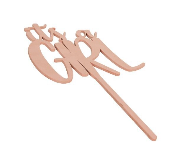 Cake Topper Rosa It´s A Girl BDLP-034