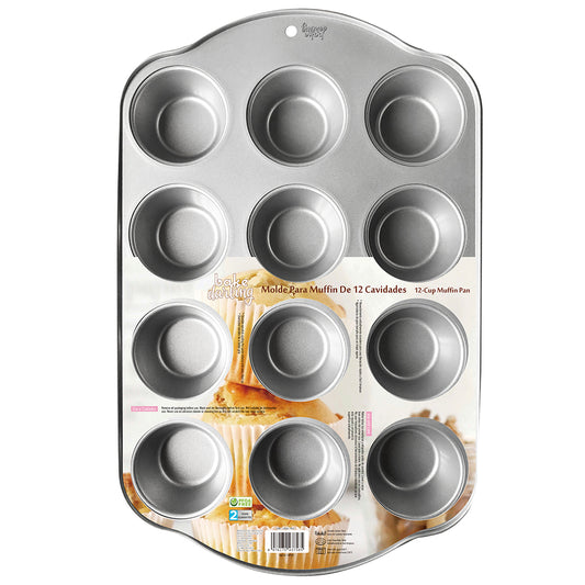 Molde Para Muffin Estándar 12 Cavidades Bake Darling 700-758