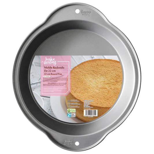 Molde Para Pastel Redondo 22 Cm Bake Darling 700-762