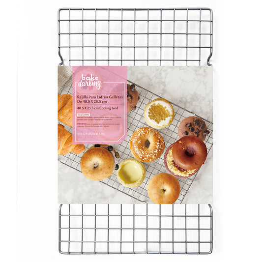 Rejilla Para Enfriar Galletas 40.5 X 25.5 Cm Bake Darling 700-767