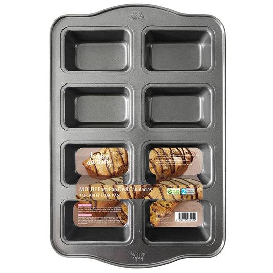 Molde Para Panque 8 Cavidades Bake Darling 700-783