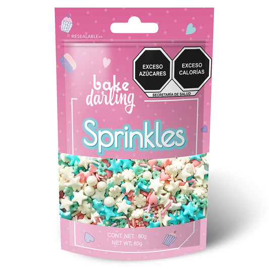 Mix Copos y Estrellas 80 Gr. Bake Darling 702-624