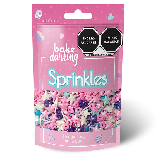 Mix Estrellas de Colores 80 Gr. Bake Darling 702-644