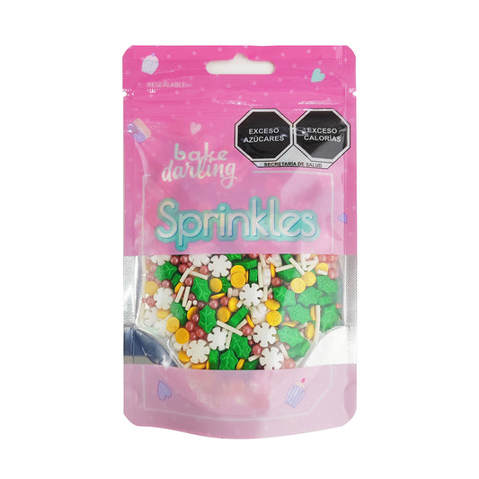 Mix Navideño Copos y Muérdagos 80 Gr. Bake Darling 702-927