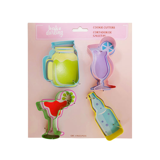 Cortador Galleta Bebidas 3 Pz Bake Darling 703-904