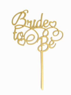 Cake Topper DoradoBride To Be Mod 18 BDLG-018