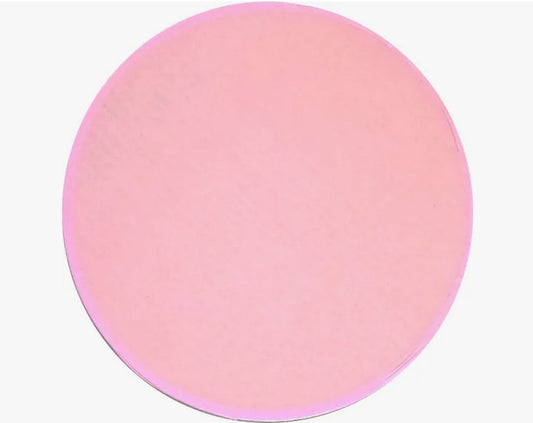 Base De Cartón Redonda  Medio Liston Rosa